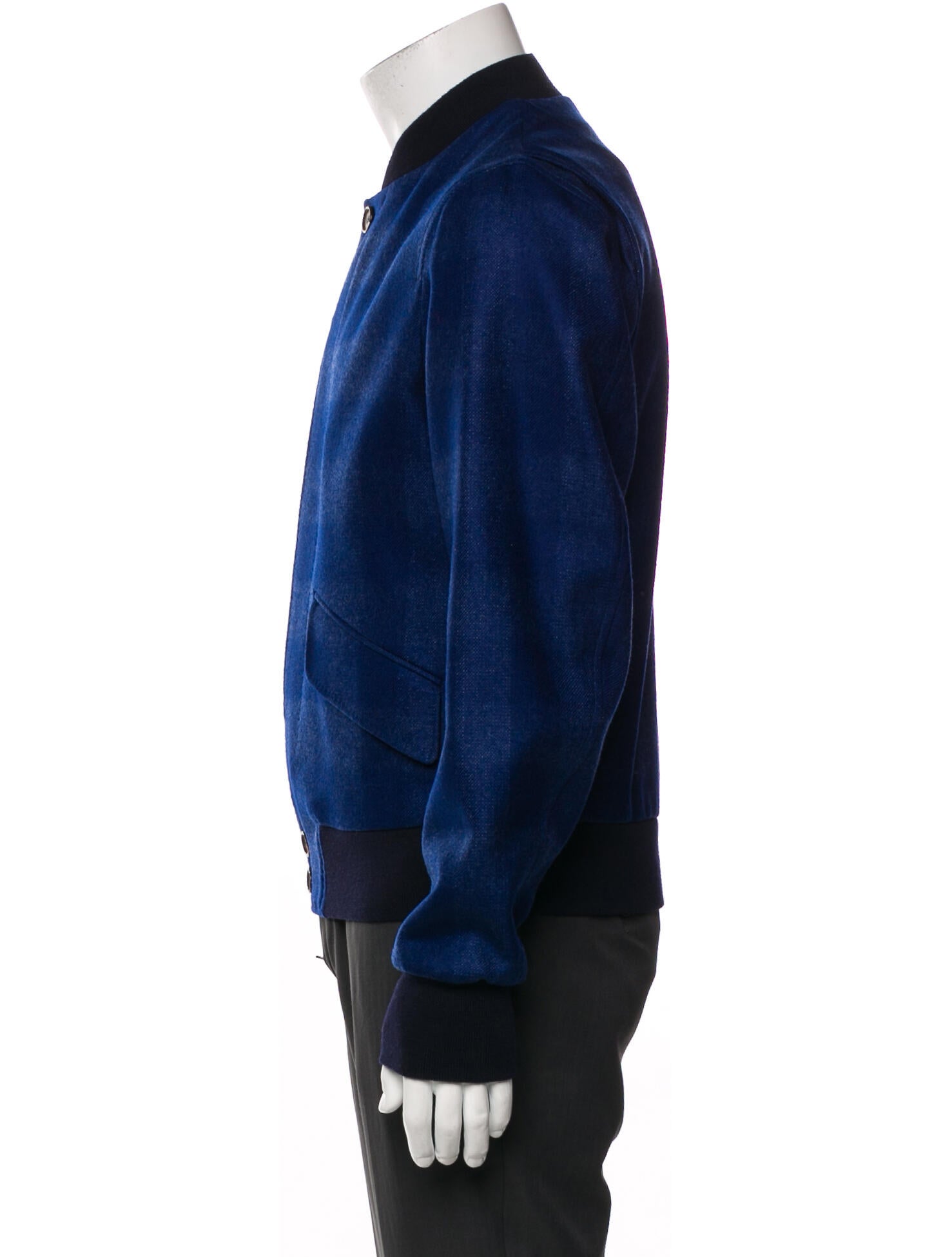 Alexander McQueen Wool Bomber Jacket