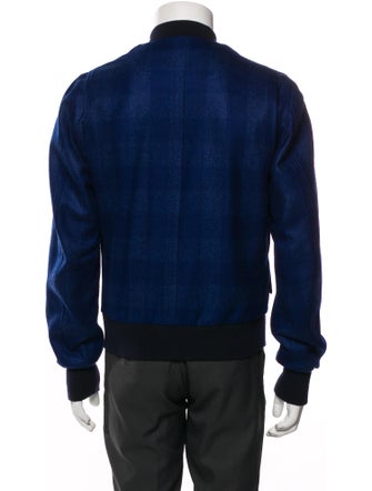 Alexander McQueen Wool Bomber Jacket