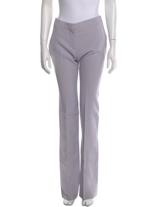 Alexander McQueen Wool Straight Leg Pants