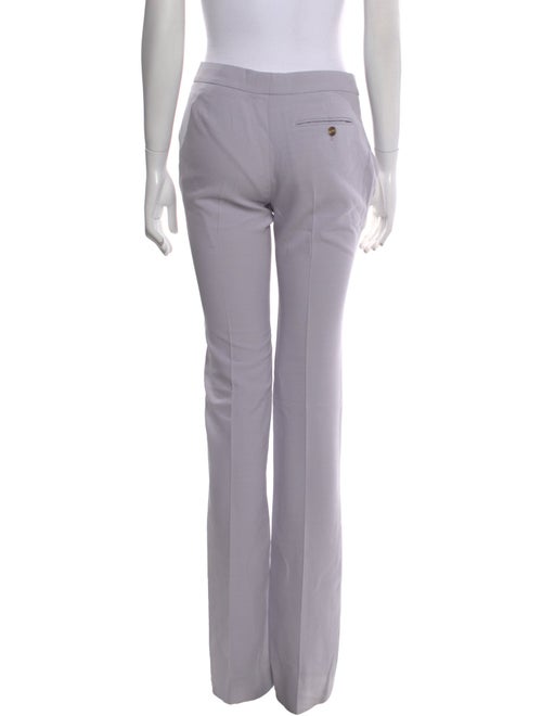 Alexander McQueen Wool Straight Leg Pants