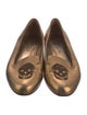 Alexander McQueen Leather Sequin Embellishments Loafers