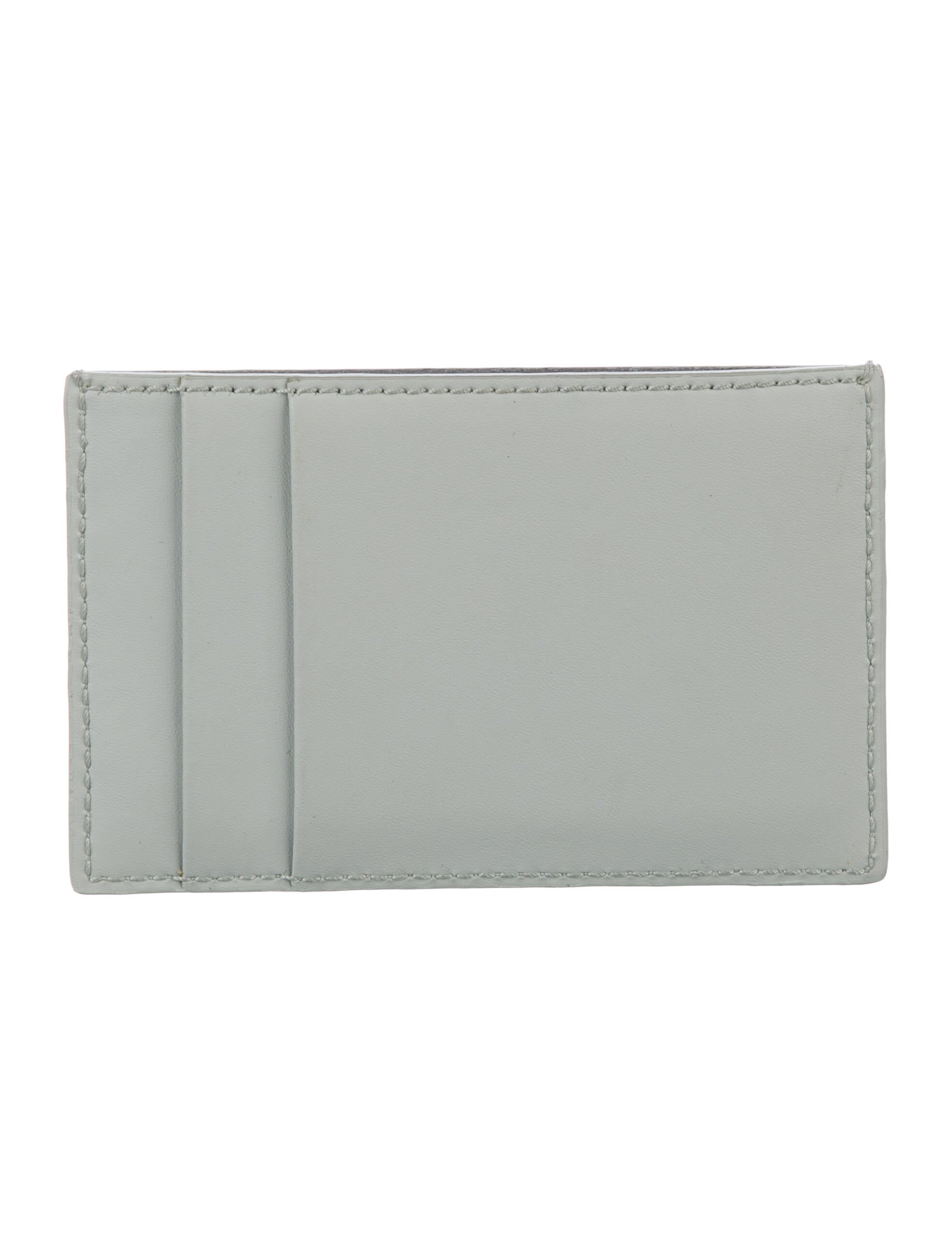 Alexander McQueen Leather Card Holder