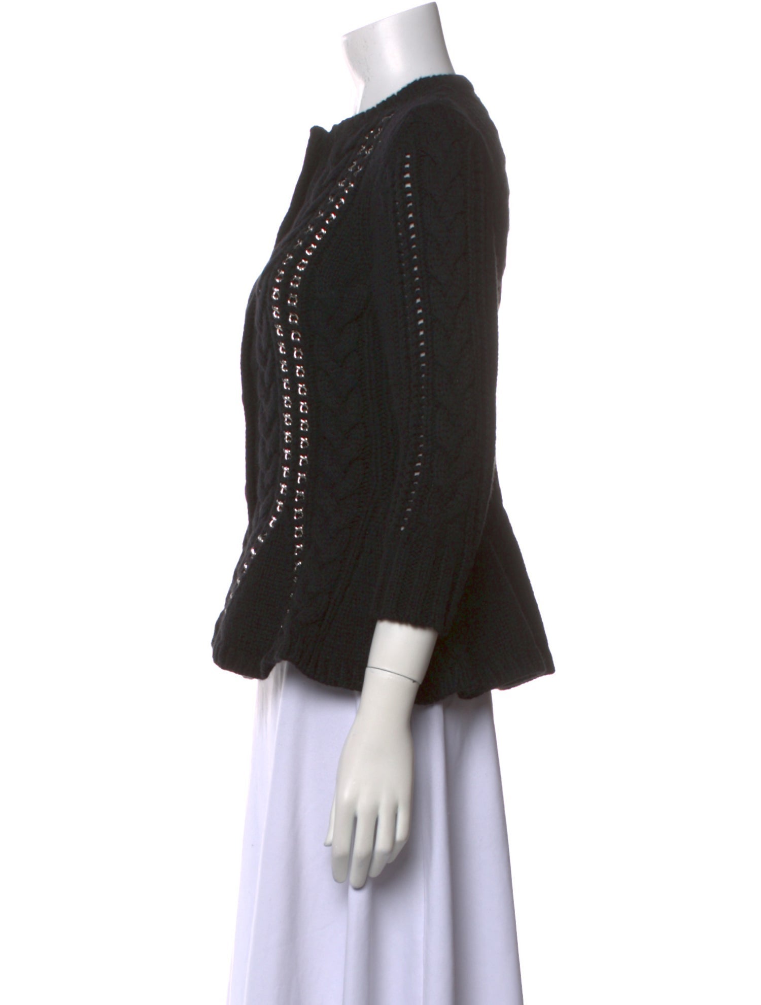 Alexander McQueen Cashmere Crew Neck Sweater