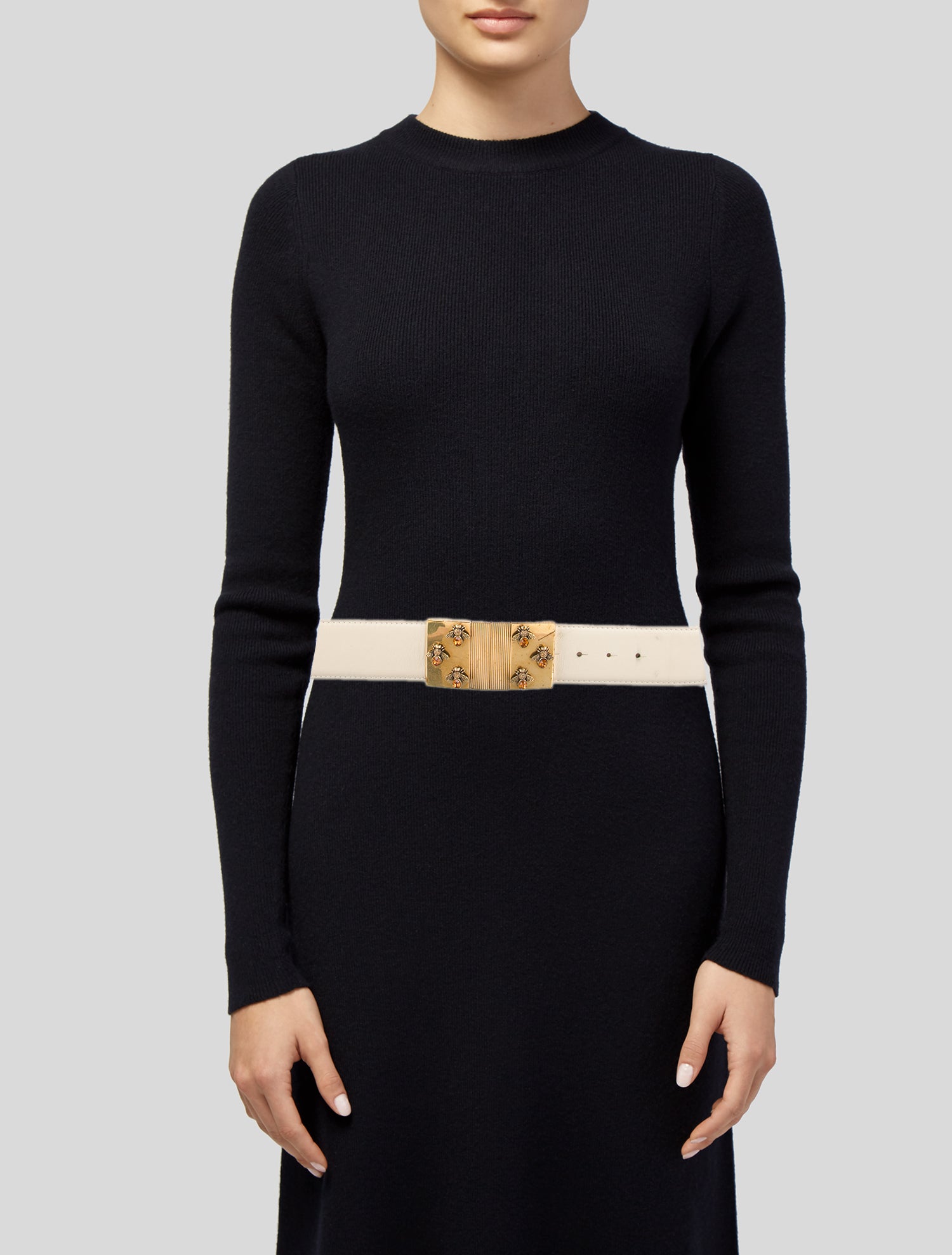 Alexander McQueen Wide Leather Belt