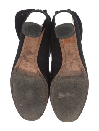 Alexander McQueen Suede Studded Accents Boots