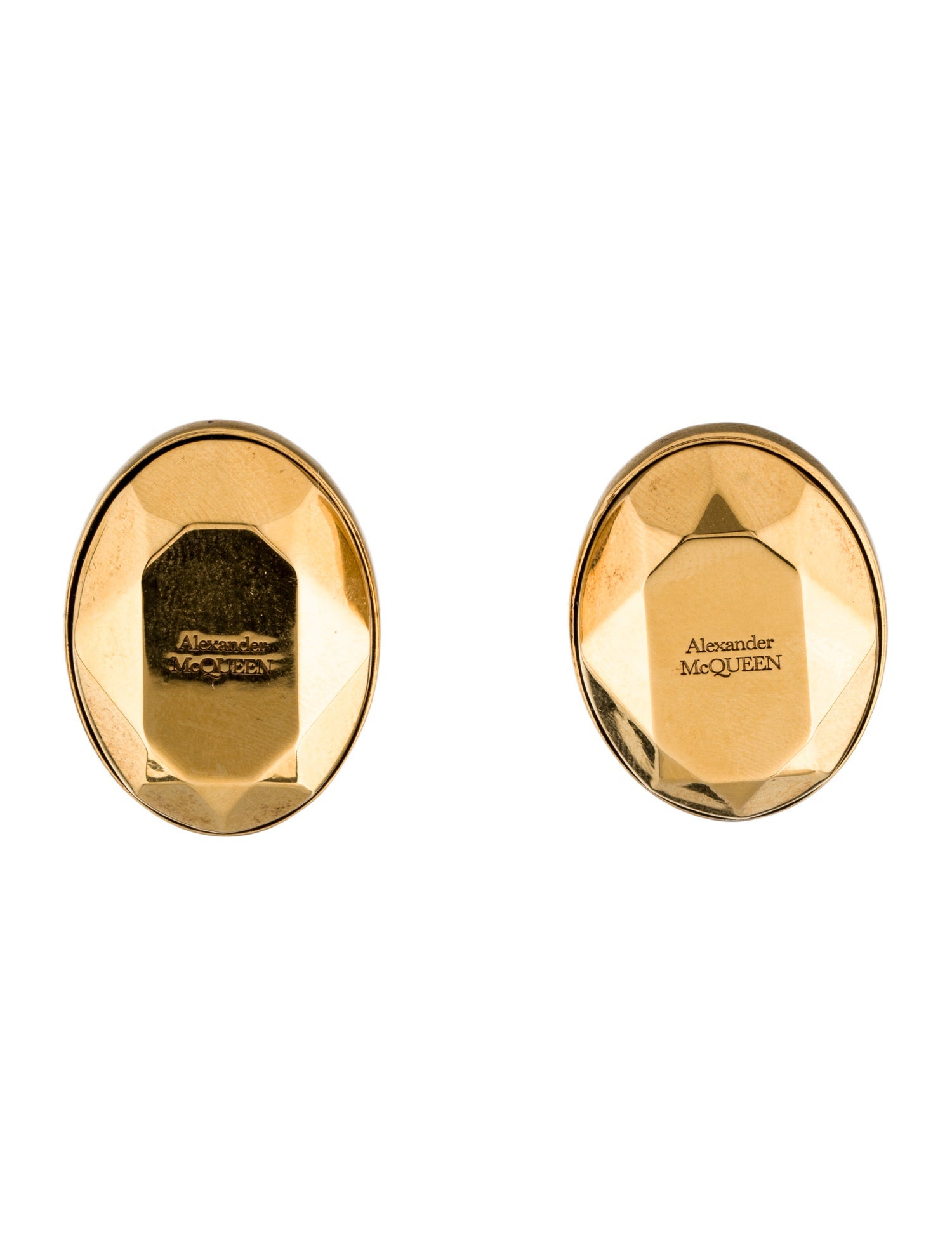 Alexander McQueen Faceted Stud Earrings
