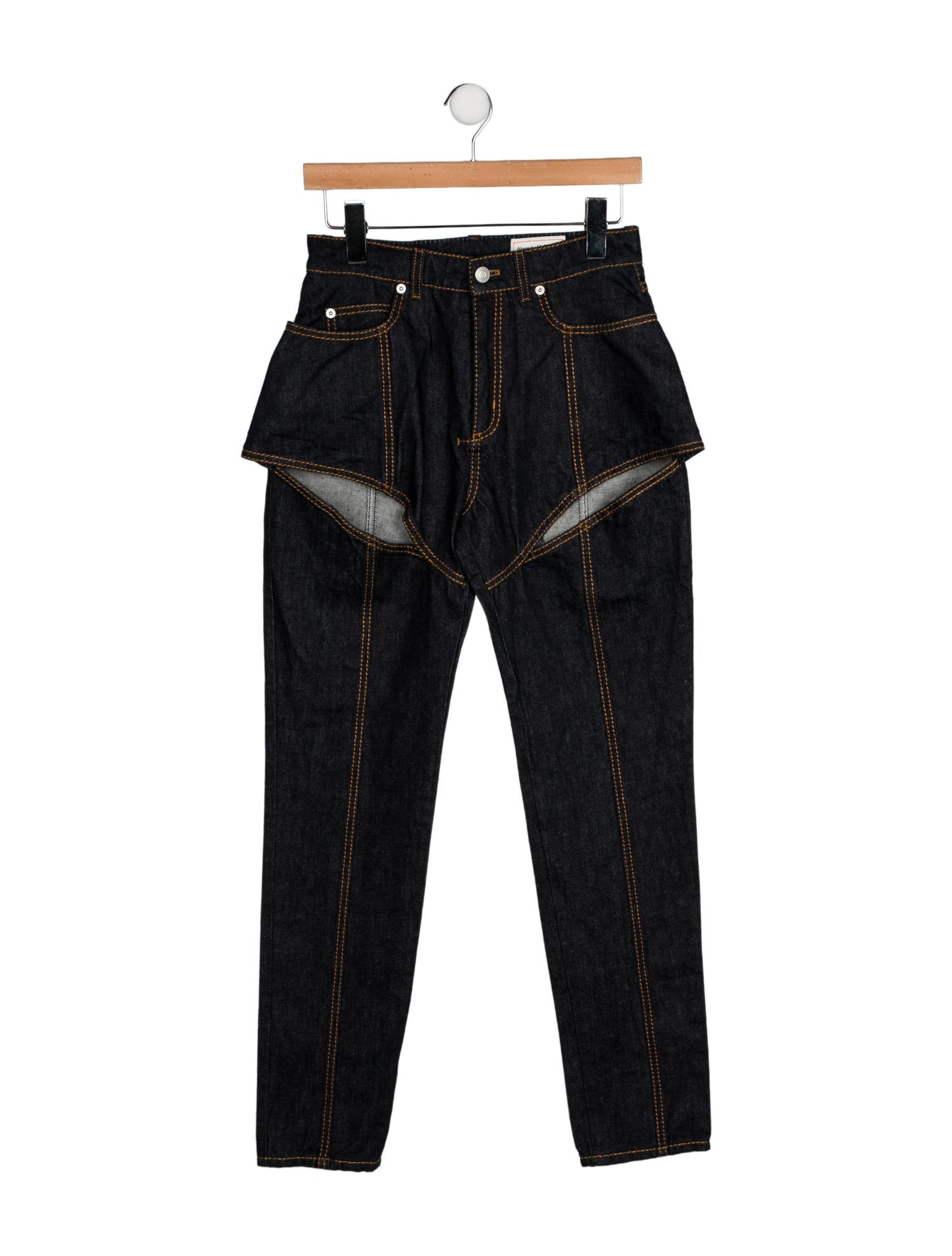 Alexander McQueen Mid-Rise Skinny Leg Jeans