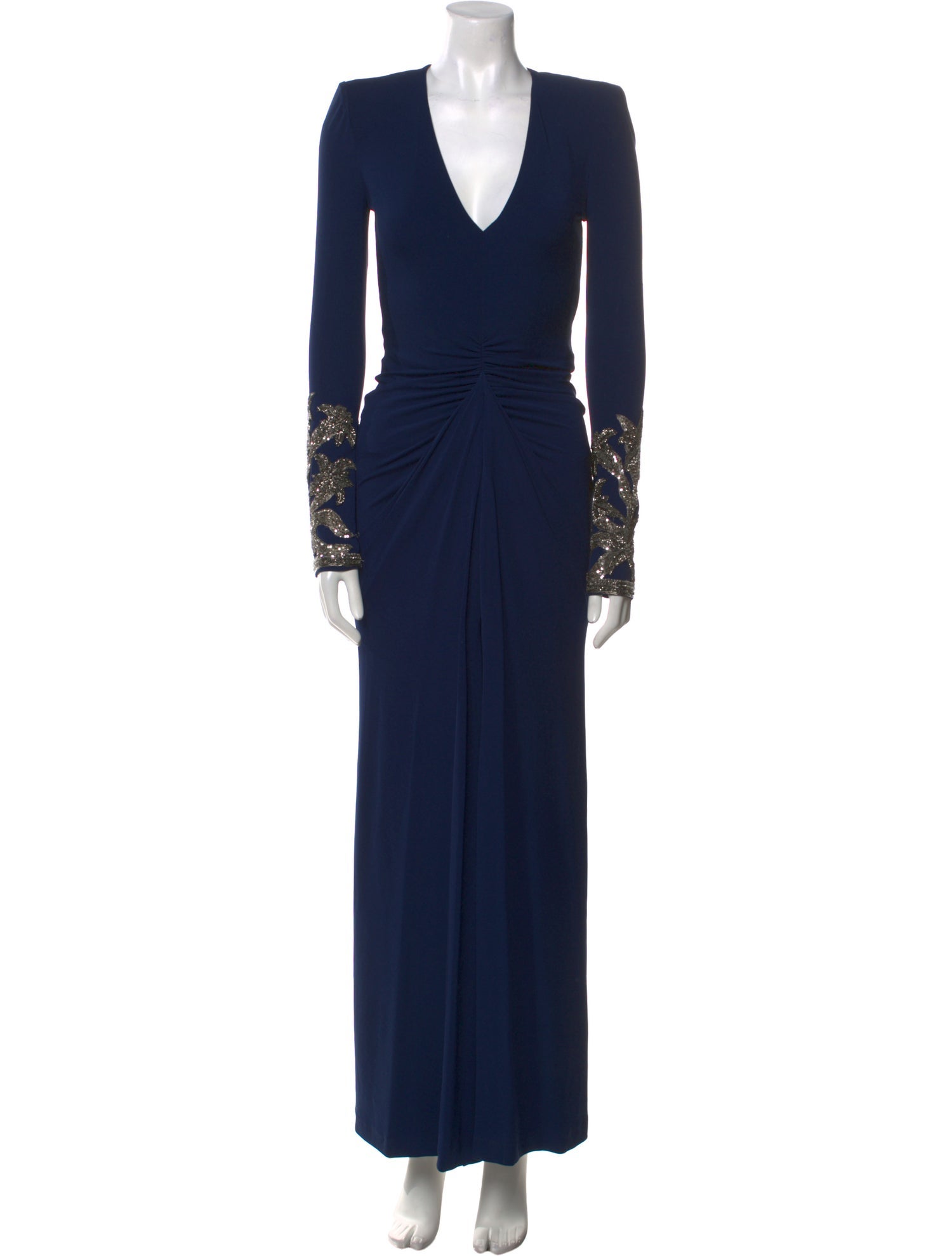 Alexander McQueen Jersey Long Dress