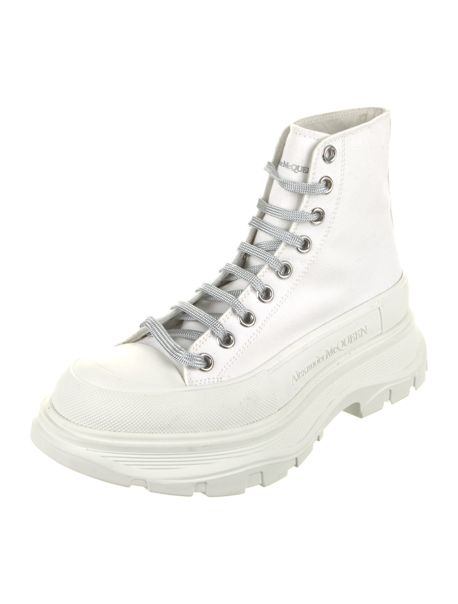 Alexander McQueen Canvas Chunky Sneakers