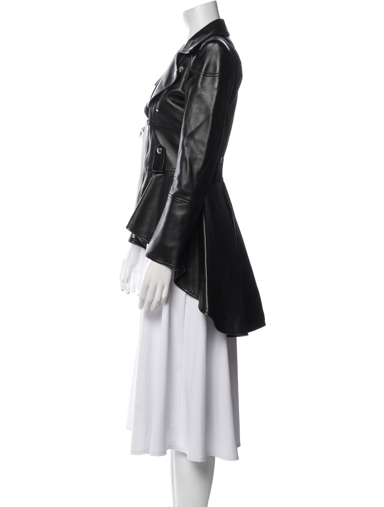 Alexander McQueen Leather Biker Jacket