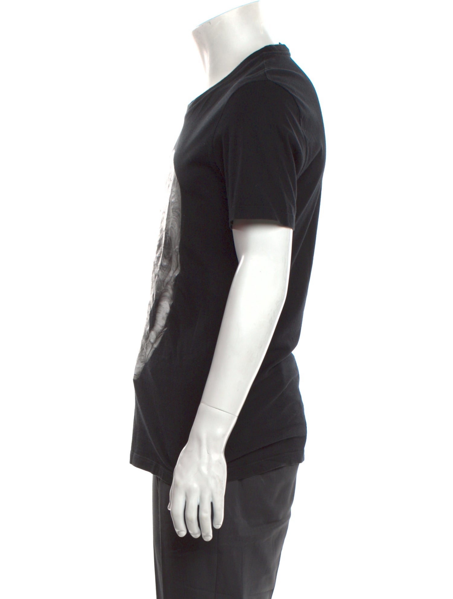 Alexander McQueen Graphic Print Crew Neck T-Shirt