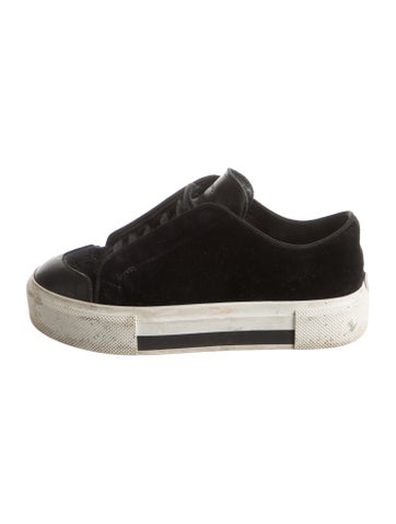 Alexander McQueen Sneakers Velvet Grosgrain Trim IT 36.5 | 6.5