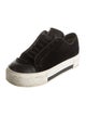 Alexander McQueen Velvet Grosgrain Trim Sneakers