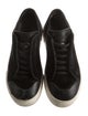 Alexander McQueen Velvet Grosgrain Trim Sneakers