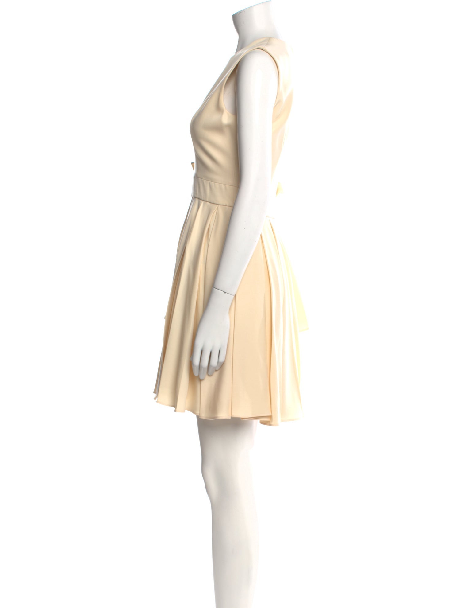 Alexander McQueen Virgin Wool Mini Dress