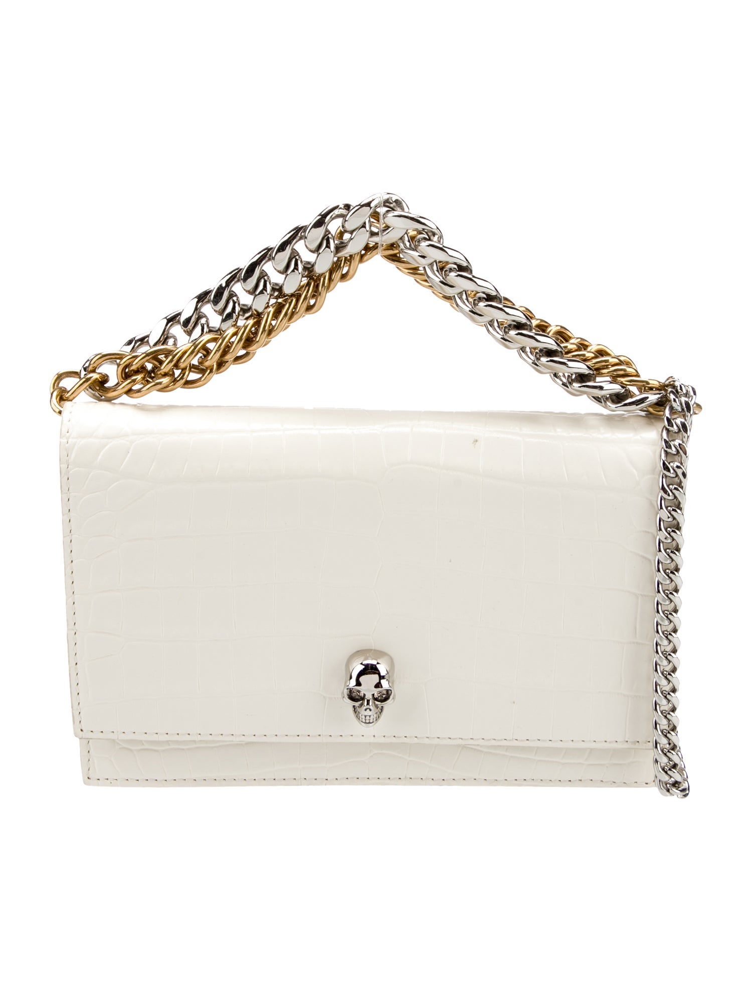 【DE MERIEL】LOVE CHAIN BAG MadGrandeur Mini Crossbody Bags for Women, Y2k Purse with