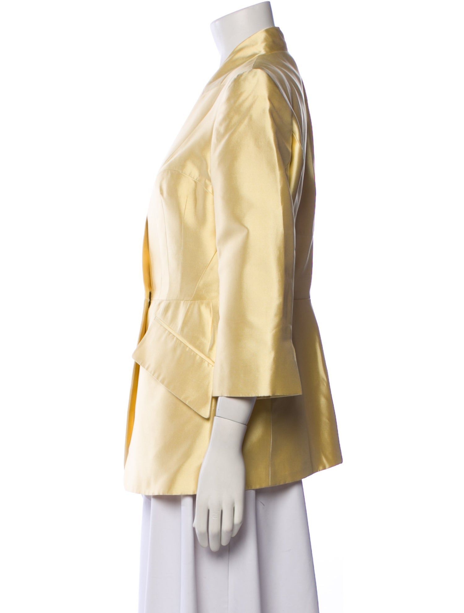 Alexander McQueen 2012 Silk Evening Jacket