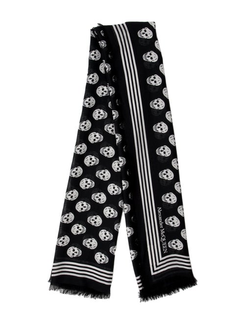 Alexander McQueen Skull Printed Scarf