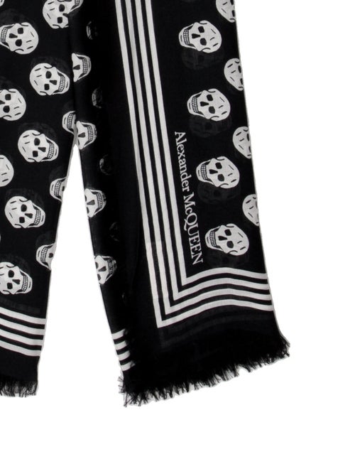 Alexander McQueen Skull Printed Scarf