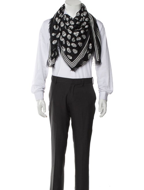 Alexander McQueen Skull Printed Scarf