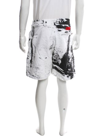 Alexander McQueen Printed Jogger Shorts