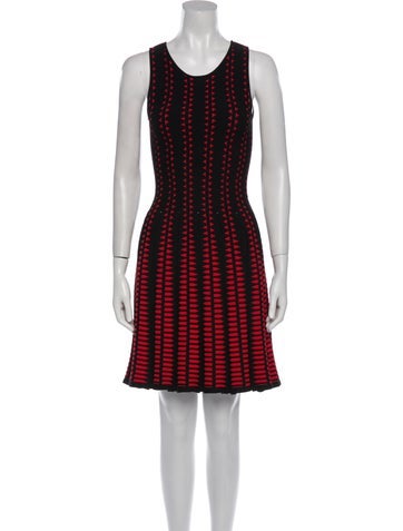 Alexander McQueen Dresses Printed Mini Dress S