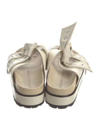 Alexander McQueen Leather Slides
