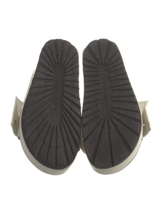 Alexander McQueen Leather Slides