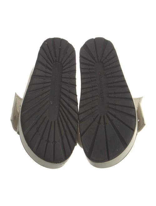 Alexander McQueen Leather Slides