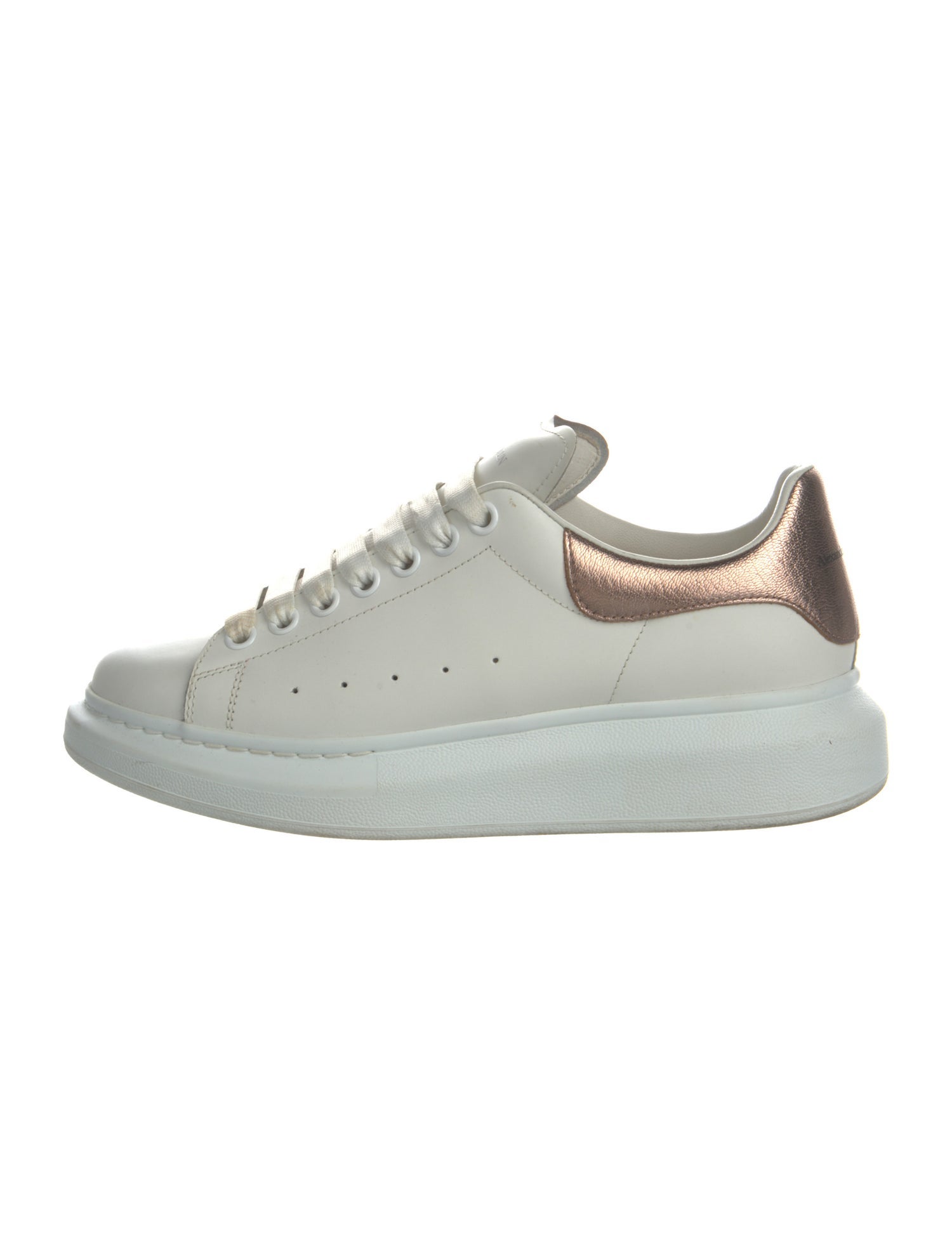 Alexander McQueen Leather Chunky Sneakers
