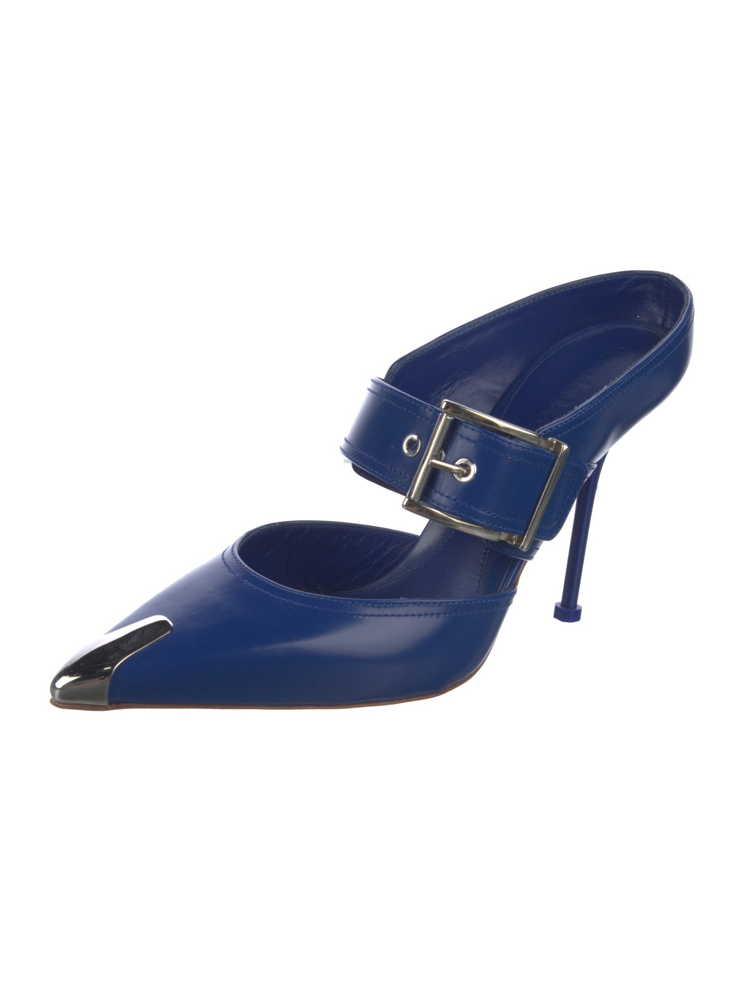 Alexander McQueen Leather Mules