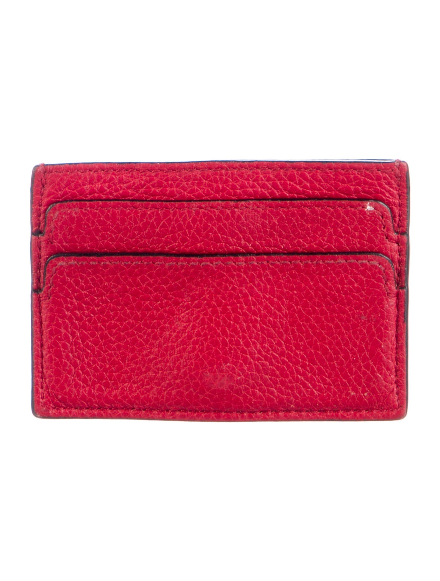 Alexander McQueen Skull Leather Card Holder