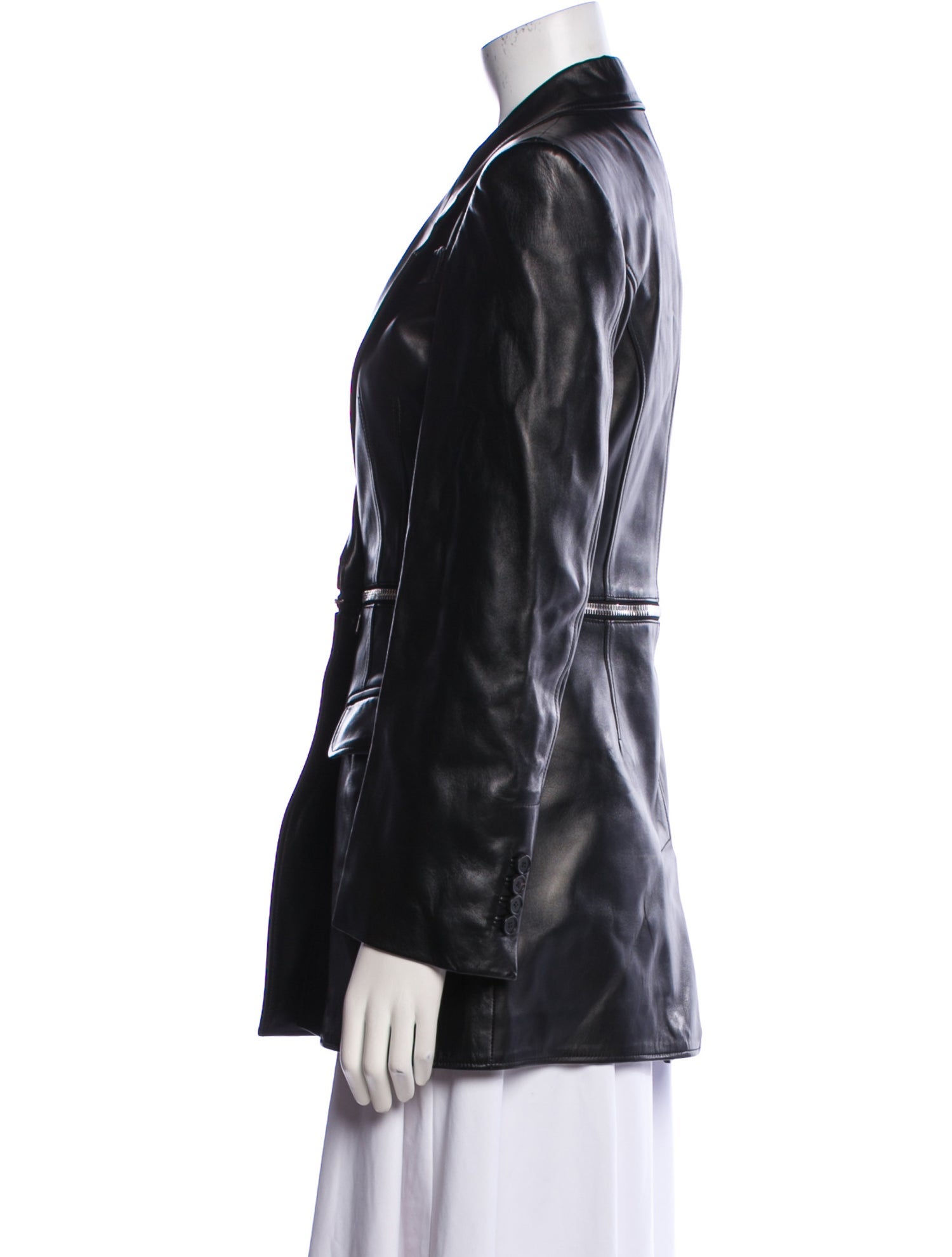 Alexander McQueen Leather Blazer w/ Tags