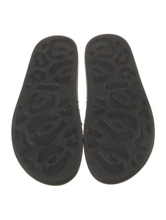 Alexander McQueen Rubber Crystal Embellishments Slides