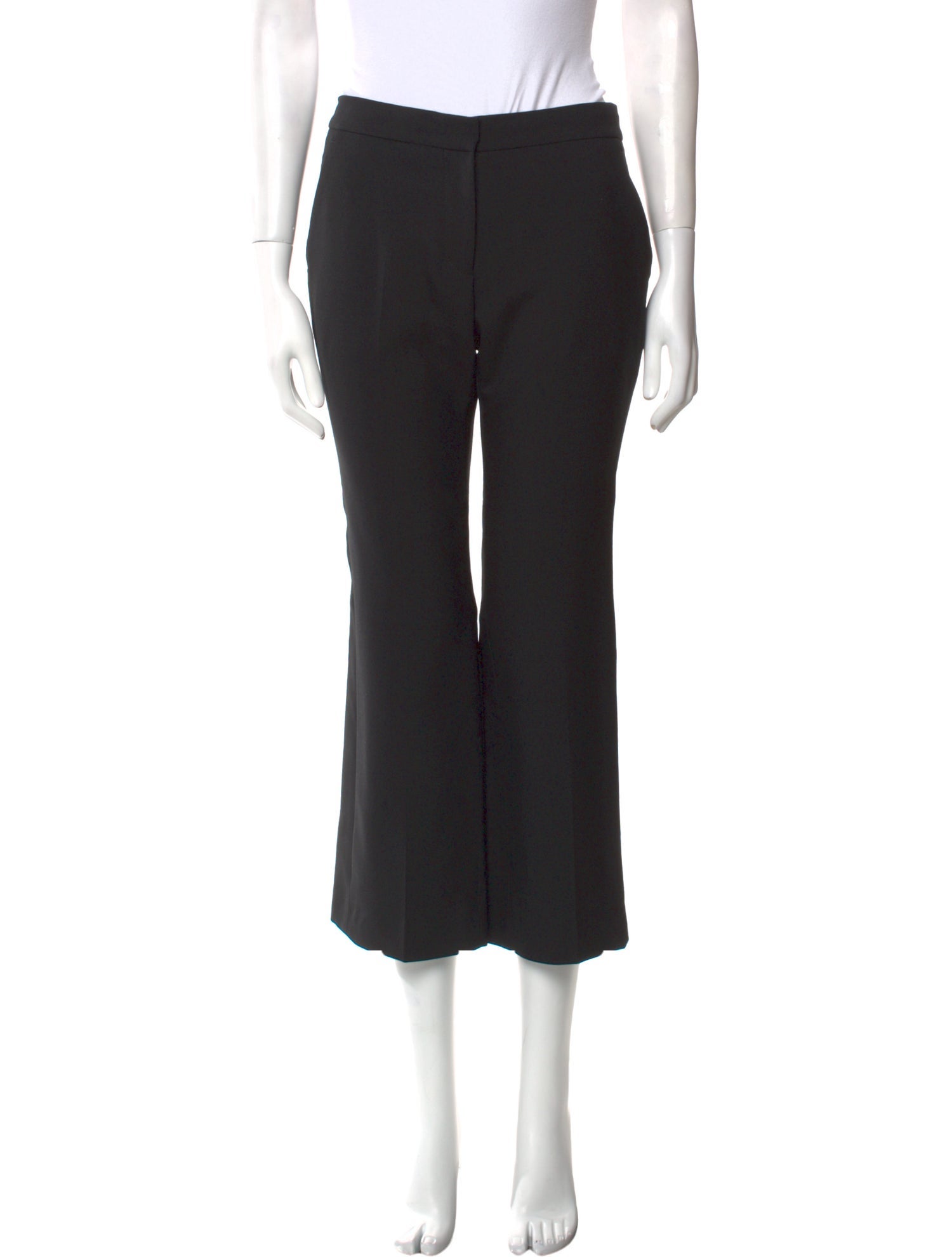 Alexander McQueen Wool Wide Leg Pants