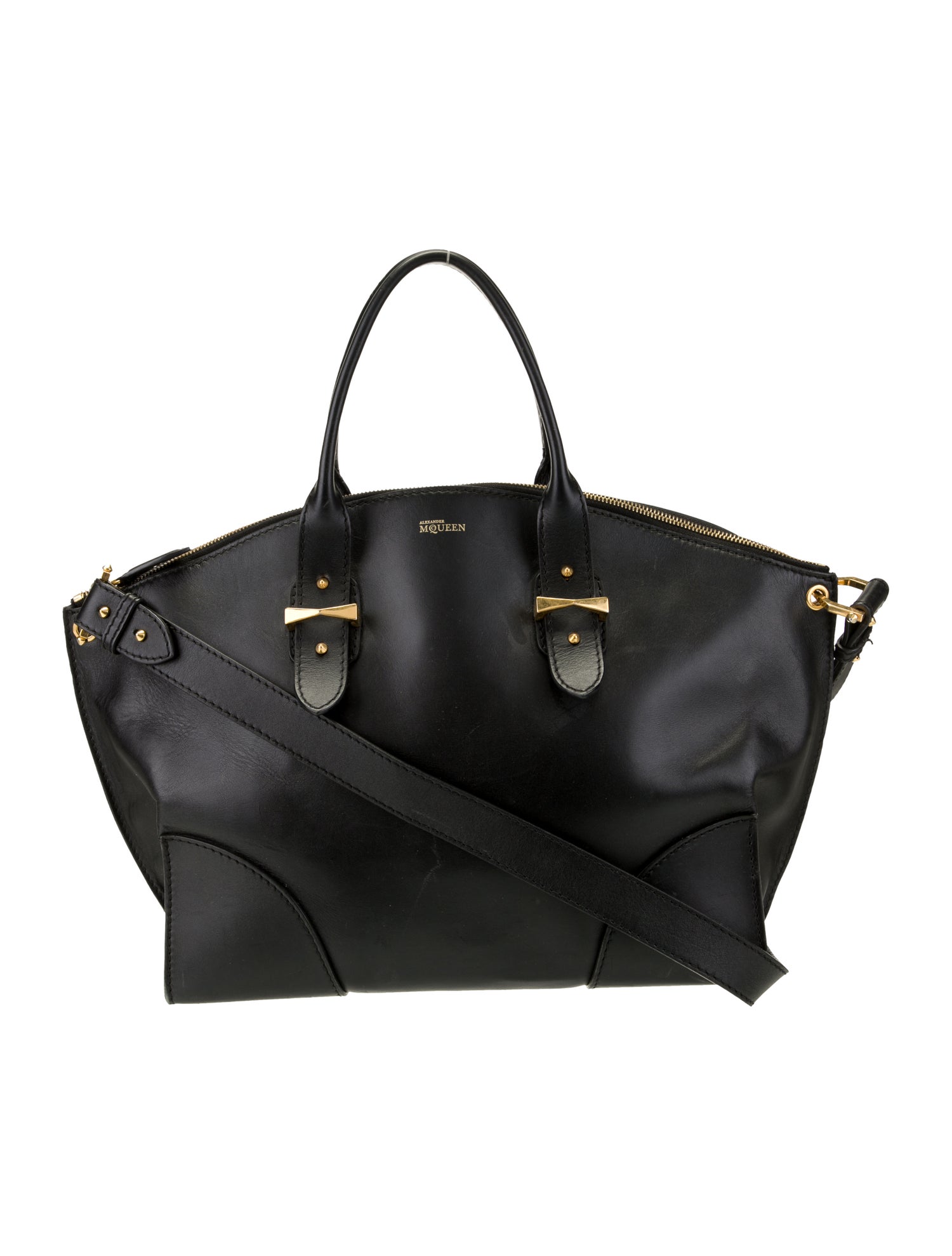 Alexander McQueen Leather Shoulder Bag