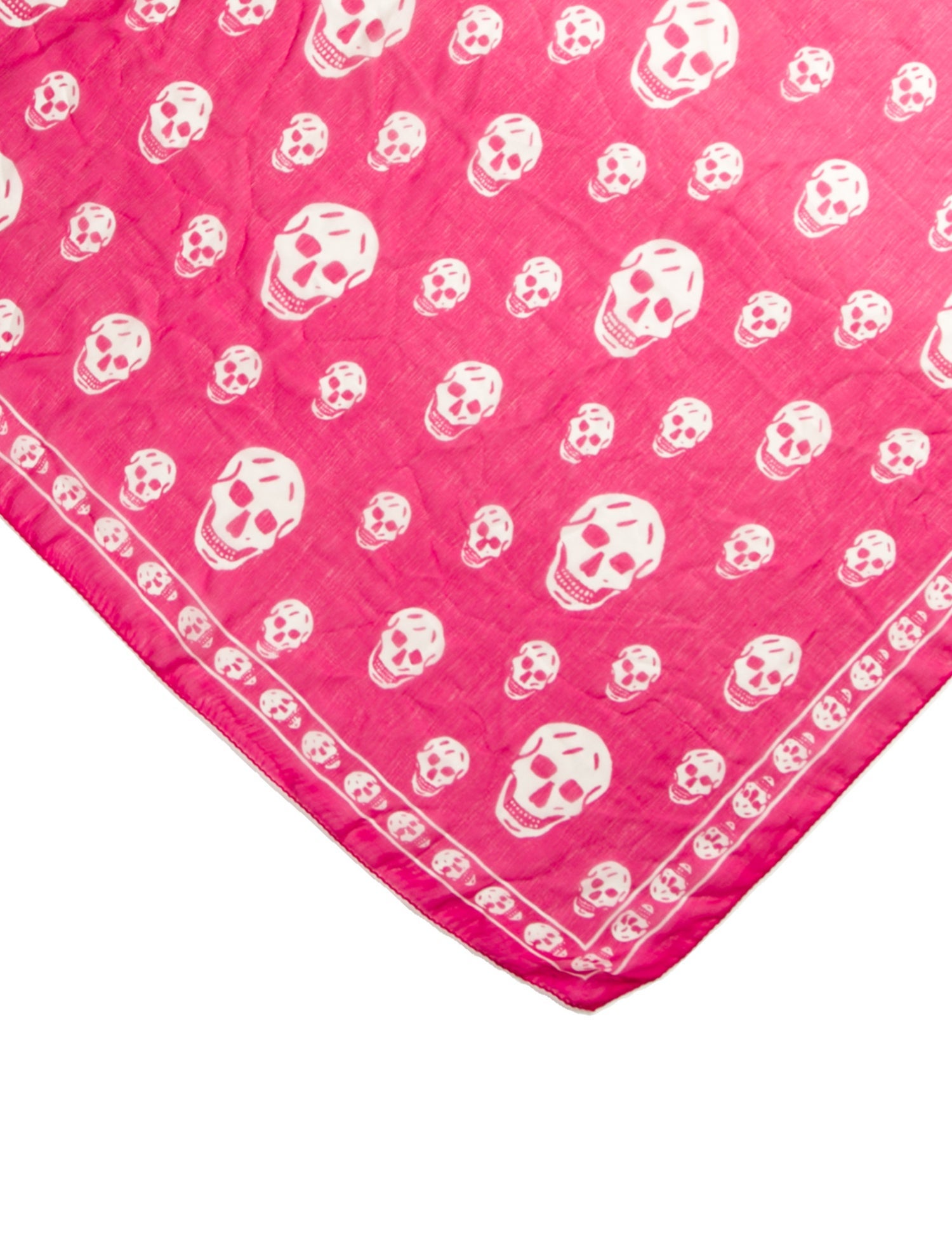 Alexander McQueen Silk Skull Scarf
