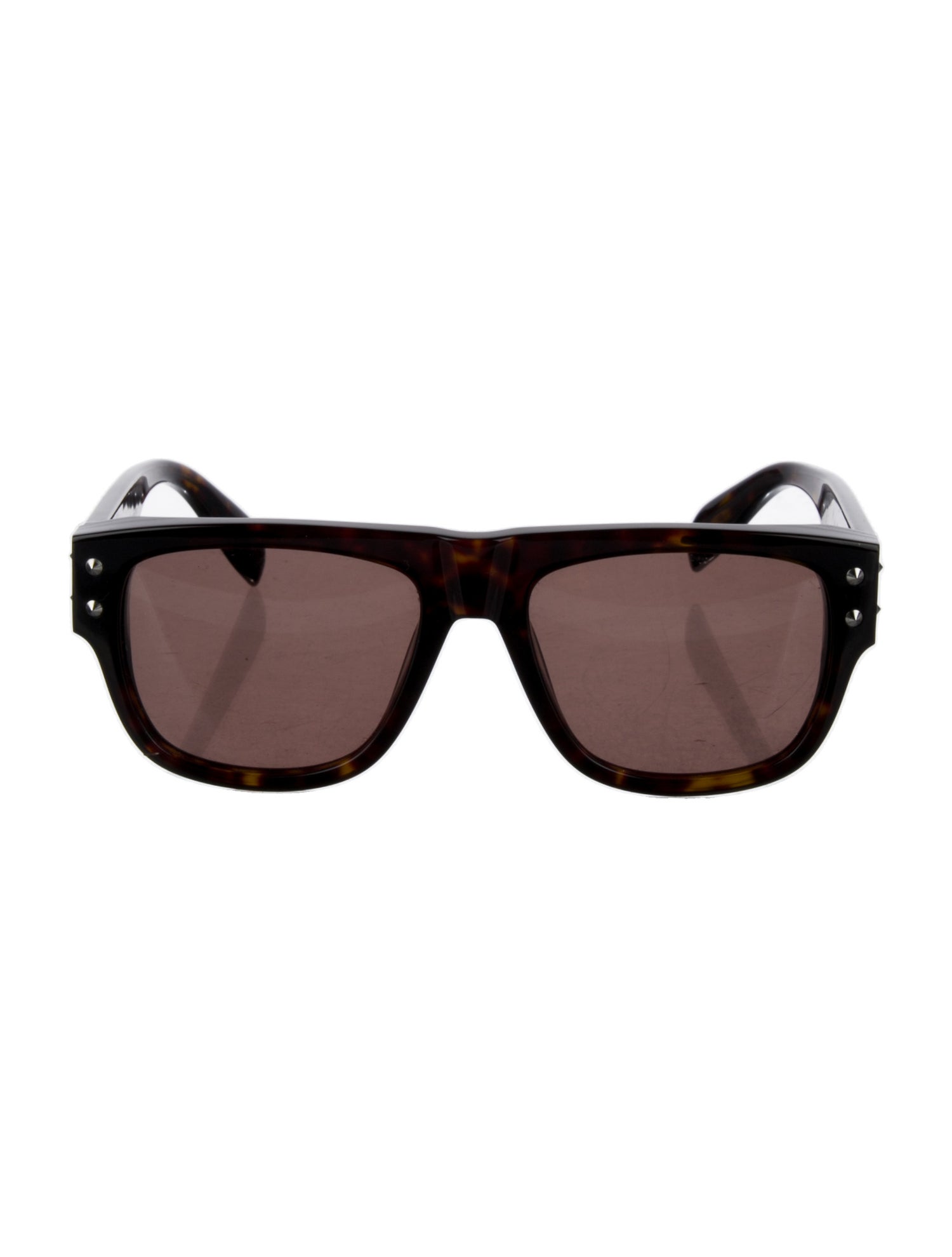 Alexander McQueen Wayfarer Tinted Sunglasses