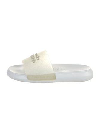 Alexander McQueen Rubber Slides