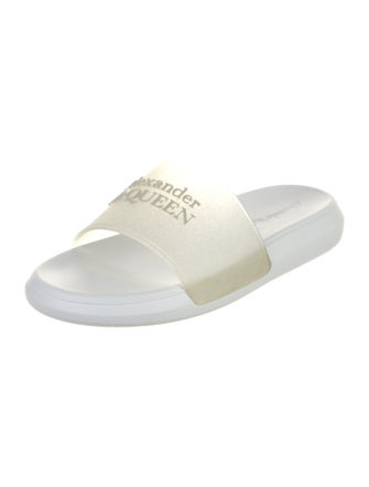 Alexander McQueen Rubber Slides