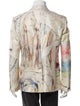 Alexander McQueen Wool Printed Blazer