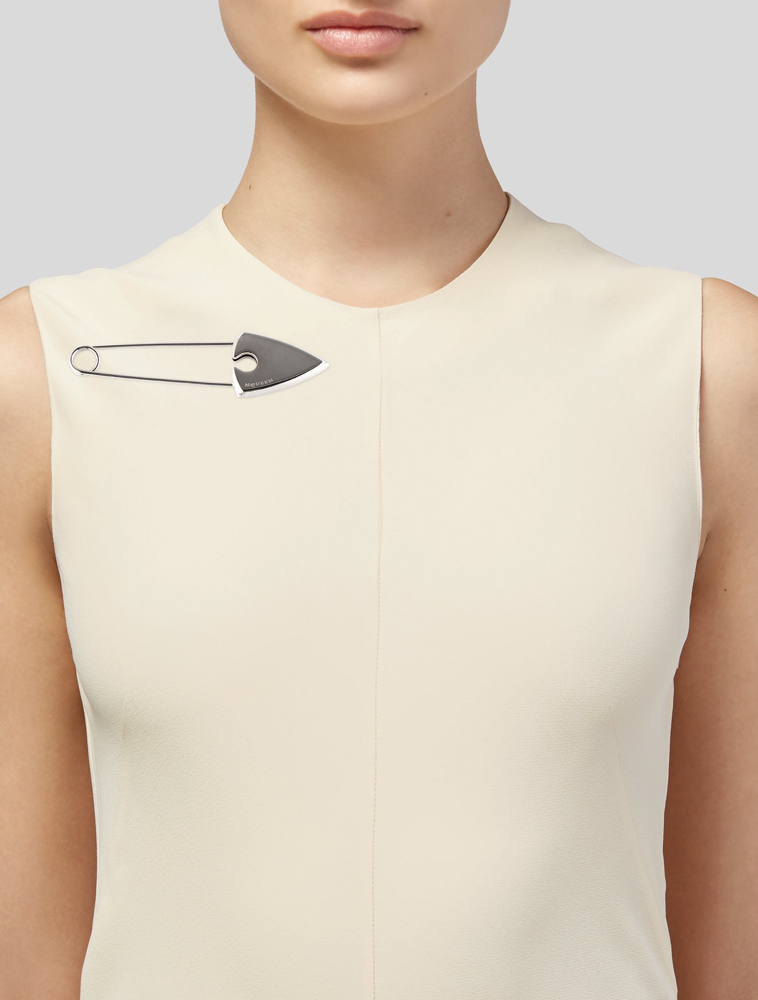 Alexander McQueen Arrow Safety Pin Brooch