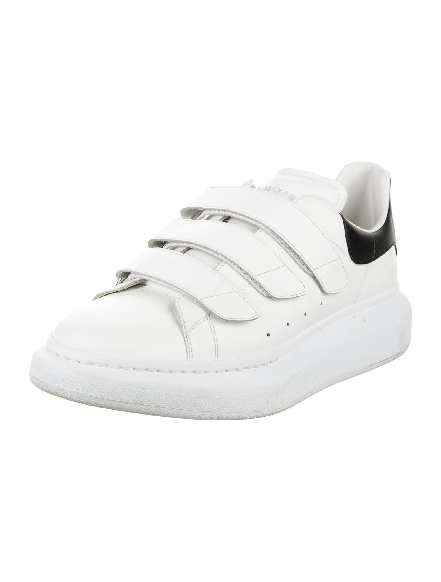 Alexander McQueen Leather Chunky Sneakers