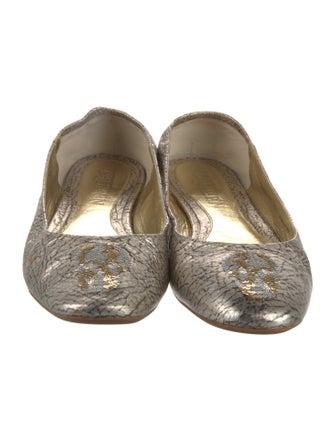 Alexander McQueen Leather Ballet Flats