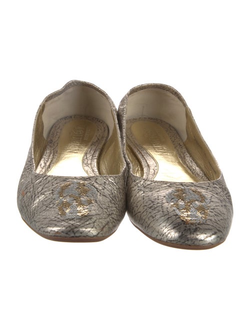 Alexander McQueen Leather Ballet Flats