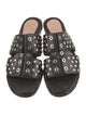 Alexander McQueen Leather Studded Accents Slides