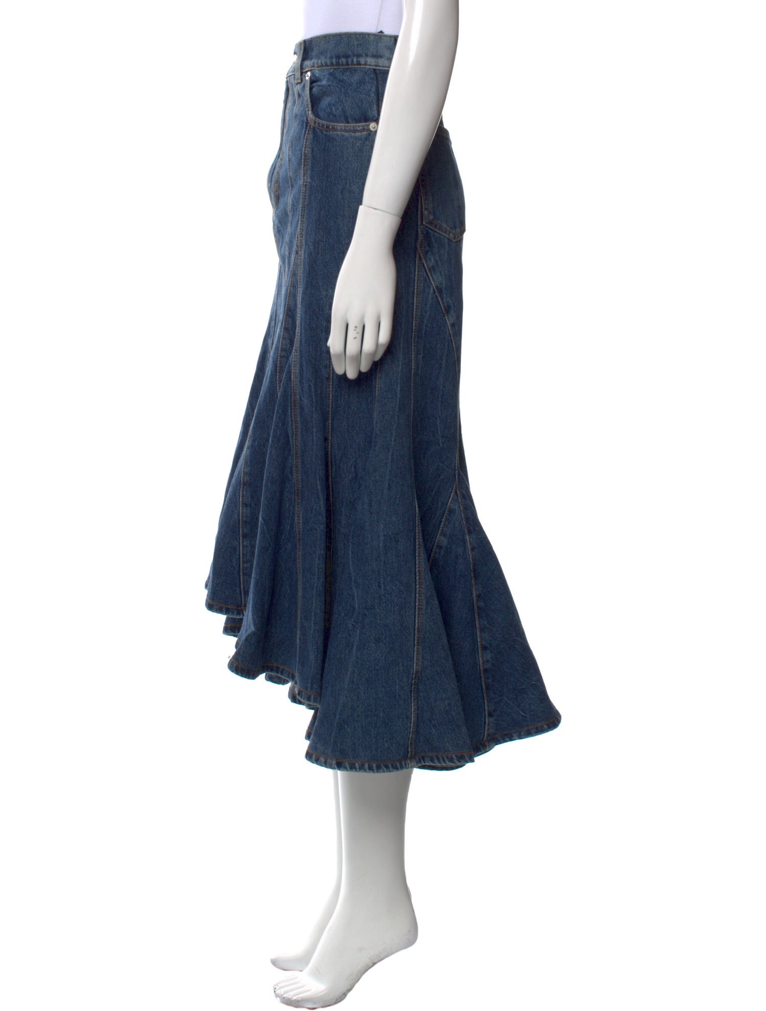 Alexander McQueen Midi Length Skirt