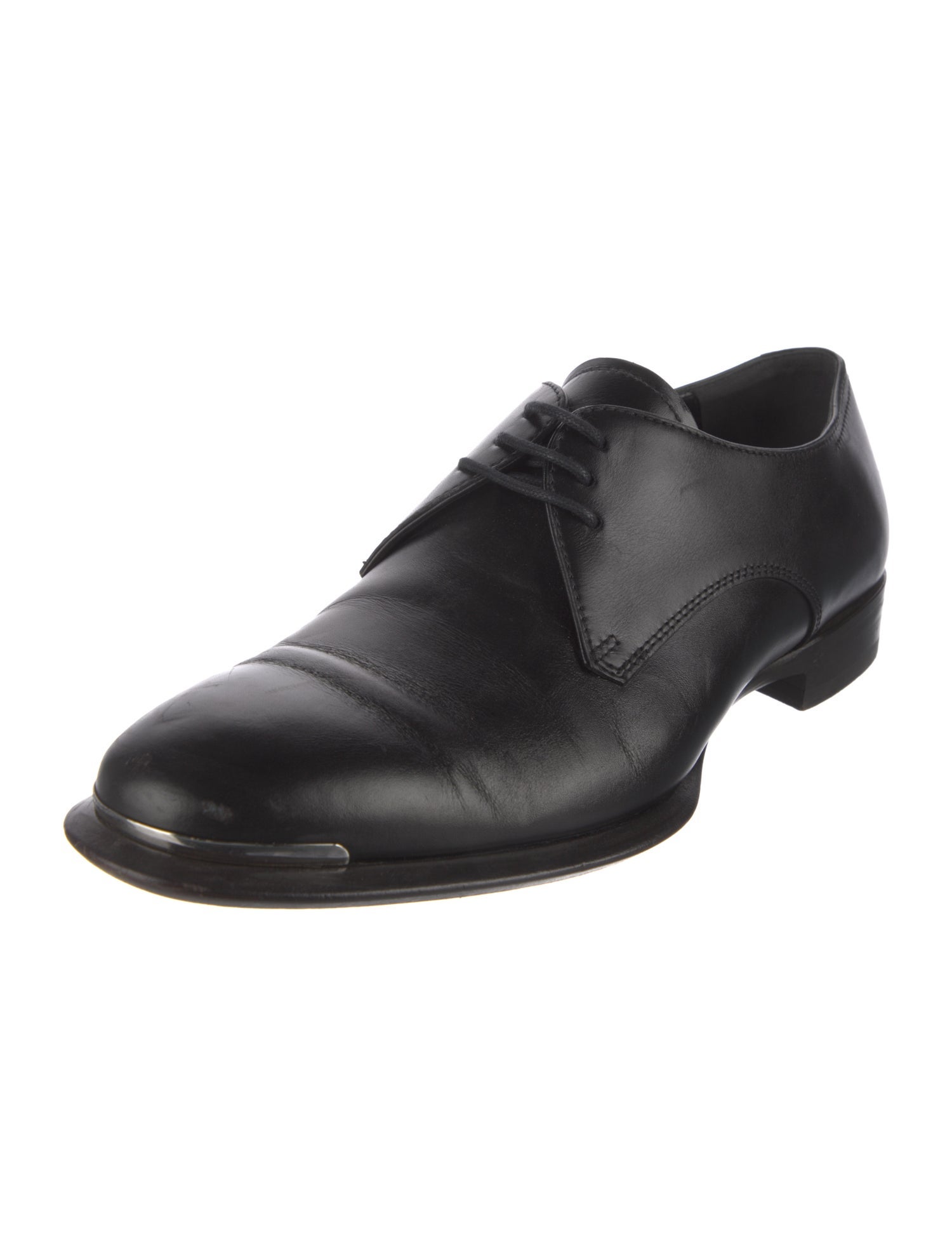 Alexander McQueen Leather Derby Shoes