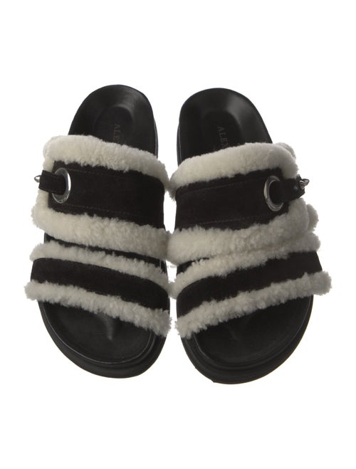 Alexander McQueen Leather Slides