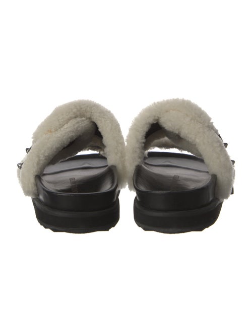 Alexander McQueen Leather Slides